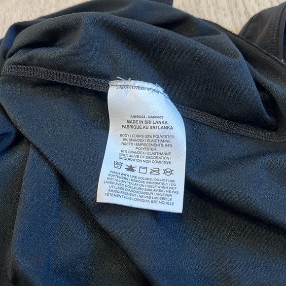 Nike Dri-Fit Racerback Tank in Black Size Medium - Picture 5 of 8